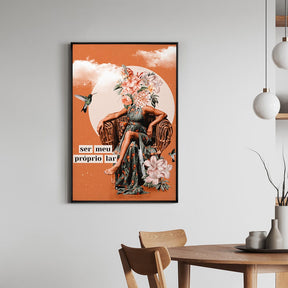 Quadro Decorativo Meu Lar | Gabriela Cidade Borges - Meu Rodapé