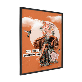Quadro Decorativo Meu Lar | Gabriela Cidade Borges - Meu Rodapé