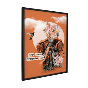 Quadro Decorativo Meu Lar | Gabriela Cidade Borges - Meu Rodapé
