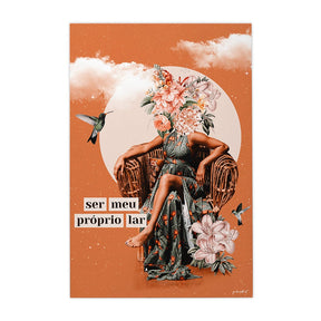 Quadro Decorativo Meu Lar | Gabriela Cidade Borges - Meu Rodapé