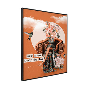 Quadro Decorativo Meu Lar | Gabriela Cidade Borges - Meu Rodapé