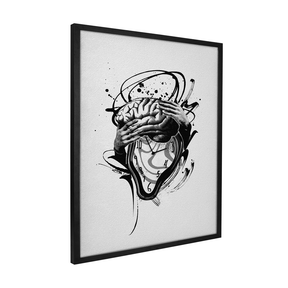 Quadro Decorativo Meu Próprio Tempo | Jesse Marton - Meu Rodapé