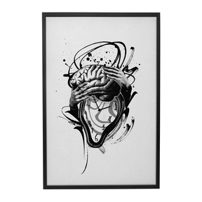 Quadro Decorativo Meu Próprio Tempo | Jesse Marton - Meu Rodapé