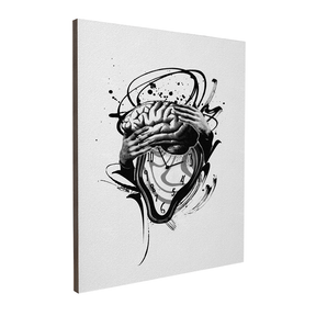Quadro Decorativo Meu Próprio Tempo | Jesse Marton - Meu Rodapé