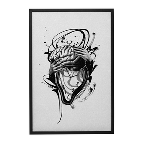 Quadro Decorativo Meu Próprio Tempo | Jesse Marton - Meu Rodapé