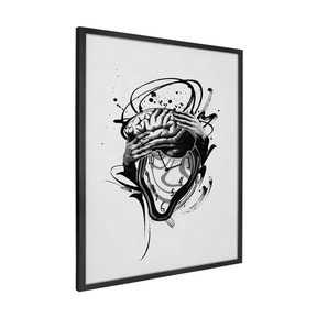 Quadro Decorativo Meu Próprio Tempo | Jesse Marton - Meu Rodapé