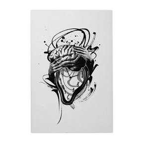 Quadro Decorativo Meu Próprio Tempo | Jesse Marton - Meu Rodapé