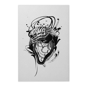 Quadro Decorativo Meu Próprio Tempo | Jesse Marton - Meu Rodapé