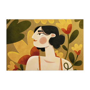 Quadro Decorativo Mulher | Rafa Harger - Meu Rodapé