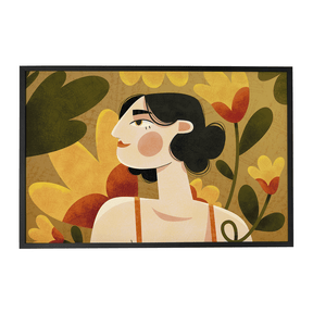 Quadro Decorativo Mulher | Rafa Harger - Meu Rodapé