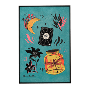 Quadro Decorativo Mystic | Fernanda Adelino - Meu Rodapé
