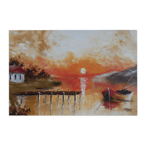Quadro Decorativo Nascer do Sol | Fernando Teixeira - Meu Rodapé