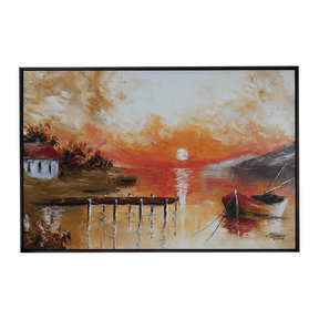 Quadro Decorativo Nascer do Sol | Fernando Teixeira - Meu Rodapé