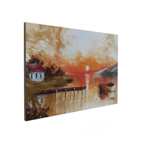 Quadro Decorativo Nascer do Sol | Fernando Teixeira - Meu Rodapé