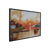 Quadro Decorativo Nascer do Sol | Fernando Teixeira - Meu Rodapé