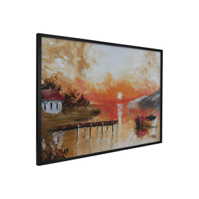 Quadro Decorativo Nascer do Sol | Fernando Teixeira - Meu Rodapé