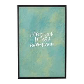 Quadro Decorativo New Adventures | Nathalia Piovezan - Meu Rodapé