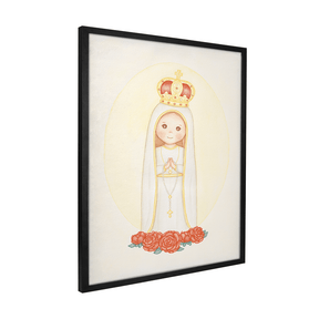 Quadro Decorativo Nossa Senhora de Fátima | Daiane Barbosa - Meu Rodapé