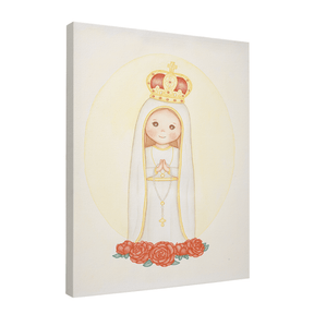 Quadro Decorativo Nossa Senhora de Fátima | Daiane Barbosa - Meu Rodapé