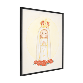 Quadro Decorativo Nossa Senhora de Fátima | Daiane Barbosa - Meu Rodapé