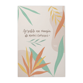Quadro Decorativo Novos Começos | Nathalia Piovezan - Meu Rodapé