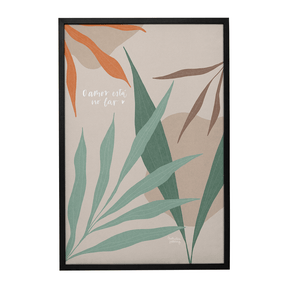 Quadro Decorativo O Amor Está no Lar | Nathalia Piovezan - Meu Rodapé