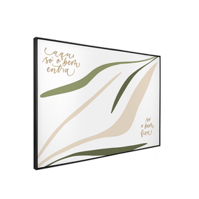 Quadro Decorativo O Bem | Suzany Rangel - Meu Rodapé