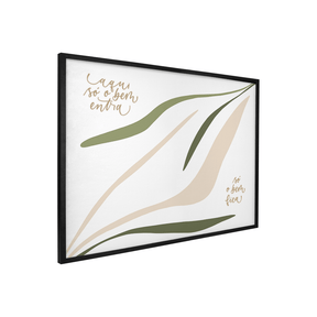 Quadro Decorativo O Bem | Suzany Rangel - Meu Rodapé
