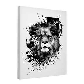 Quadro Decorativo O Rugido | Jesse Marton - Meu Rodapé