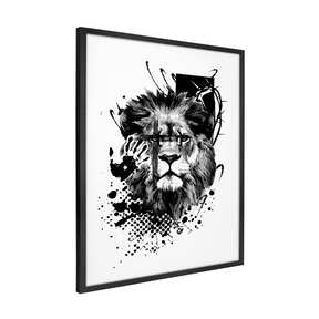 Quadro Decorativo O Rugido | Jesse Marton - Meu Rodapé