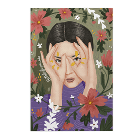 Quadro Decorativo Olhar Floral | Ítalo Figueiredo - Meu Rodapé