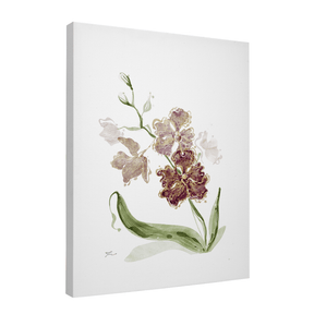 Quadro Decorativo Orquídea Vermelha | Thaís Mota - Meu Rodapé
