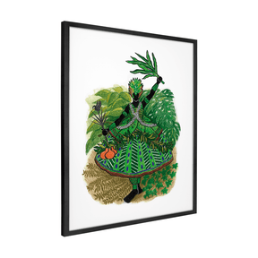 Quadro Decorativo Ossain | Léo Ferraz - Meu Rodapé