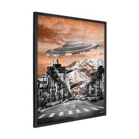 Quadro Decorativo Ovni | Gabriela Cidade Borges - Meu Rodapé