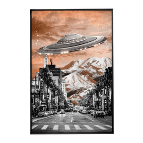 Quadro Decorativo Ovni | Gabriela Cidade Borges - Meu Rodapé