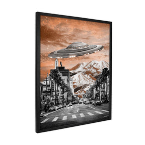 Quadro Decorativo Ovni | Gabriela Cidade Borges - Meu Rodapé