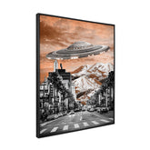 Quadro Decorativo Ovni | Gabriela Cidade Borges - Meu Rodapé