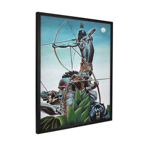 Quadro Decorativo Oxóssi | Orilab - Meu Rodapé