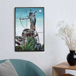 Quadro Decorativo Oxóssi | Orilab - Meu Rodapé