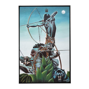 Quadro Decorativo Oxóssi | Orilab - Meu Rodapé