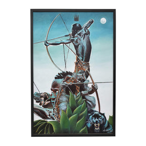 Quadro Decorativo Oxóssi | Orilab - Meu Rodapé