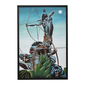 Quadro Decorativo Oxóssi | Orilab - Meu Rodapé