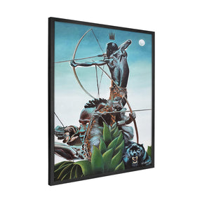 Quadro Decorativo Oxóssi | Orilab - Meu Rodapé
