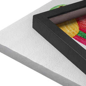 Quadro Decorativo Papagaio Bordado | Camila Pasinato - Meu Rodapé