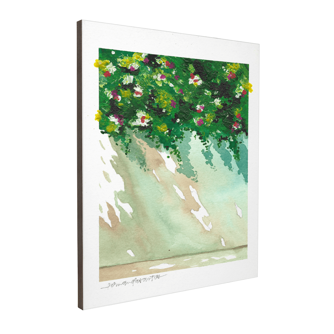Quadro Decorativo Parede Verde | Fernanda Santos - Meu Rodapé