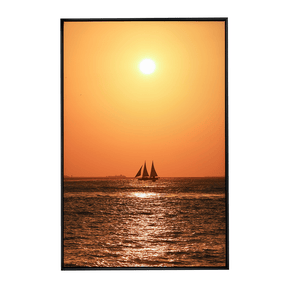 Quadro Decorativo Pássaro Pôr do Sol Key West | Sâmia Munaretti & Marcelo Baldin - Meu Rodapé