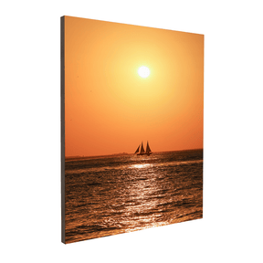 Quadro Decorativo Pássaro Pôr do Sol Key West | Sâmia Munaretti & Marcelo Baldin - Meu Rodapé