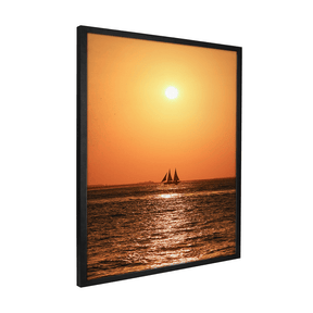 Quadro Decorativo Pássaro Pôr do Sol Key West | Sâmia Munaretti & Marcelo Baldin - Meu Rodapé