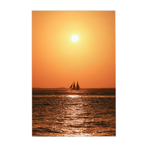 Quadro Decorativo Pássaro Pôr do Sol Key West | Sâmia Munaretti & Marcelo Baldin - Meu Rodapé