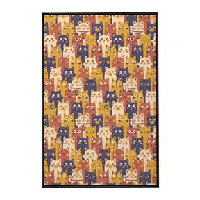 Quadro Decorativo Pattern Cat Maneki - Neko | Tobias Fonseca - Meu Rodapé